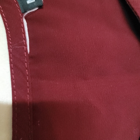 Embroidered Maroon Kurti - Picture 7 of 8